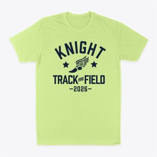 Knight Elementary School Track and Field Classic Dad T-Shirt
