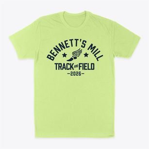 Bennett's Mill Middle School Track and Field Classic Dad T-Shirt