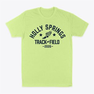 Holly Springs Elementary School Track and Field Classic Dad T-Shirt