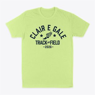 Clair E Gale Junior High School Track and Field Classic Dad T-Shirt