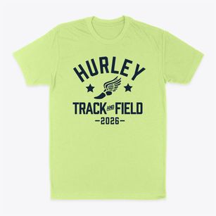 Hurley Elementary School Track and Field Classic Dad T-Shirt