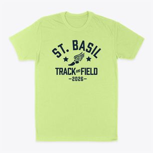 St Basil/visitation Parish Track and Field Classic Dad T-Shirt