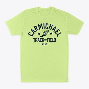 Carmichael Elementary School Track and Field Classic Dad T-Shirt