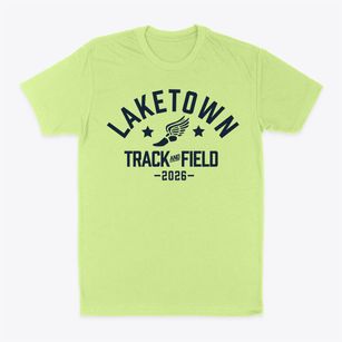 Laketown Elementary School Track and Field Classic Dad T-Shirt