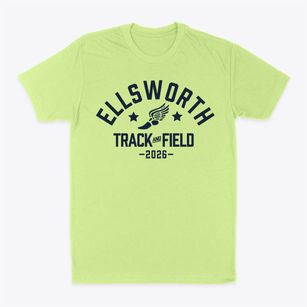 Ellsworth Elementary School Track and Field Classic Dad T-Shirt