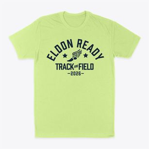 Eldon Ready Elementary School Track and Field Classic Dad T-Shirt