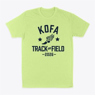 Kofa High School Track and Field Classic Dad T-Shirt