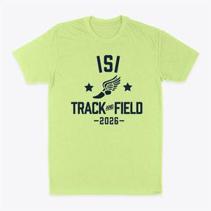 International School Of Indiana Track and Field Classic Dad T-Shirt
