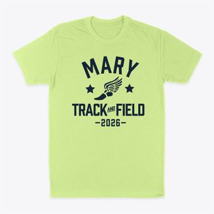Mary Queen Of Peace School Track and Field Classic Dad T-Shirt