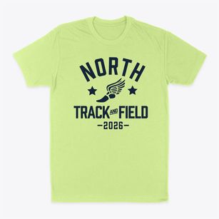 North Elementary School Track and Field Classic Dad T-Shirt