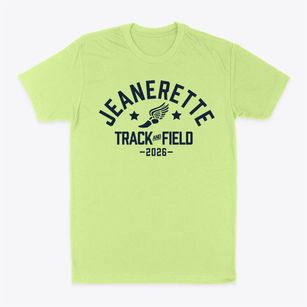 Jeanerette High School Track and Field Classic Dad T-Shirt