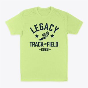 Legacy Homeschool Track and Field Classic Dad T-Shirt