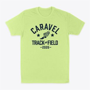 Caravel Middle School Track and Field Classic Dad T-Shirt