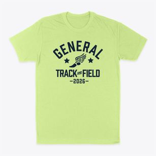 General B E Moore Elementary School Track and Field Classic Dad T-Shirt