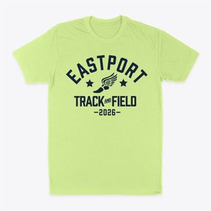 Eastport Elementary School Track and Field Classic Dad T-Shirt