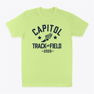 Capitol Christian Academy Track and Field Classic Dad T-Shirt