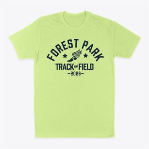Forest Park High School Track and Field Classic Dad T-Shirt