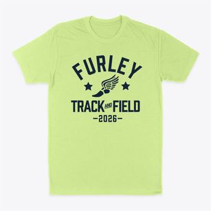 Furley Elementary School 206 Track and Field Classic Dad T-Shirt