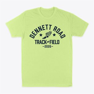 Dennett Road Elementary School Track and Field Classic Dad T-Shirt