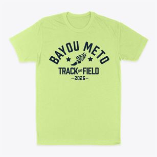 Bayou Meto Elementary School Track and Field Classic Dad T-Shirt