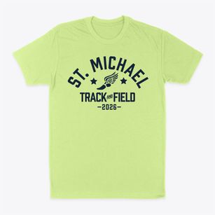 Saint Michael School Track and Field Classic Dad T-Shirt