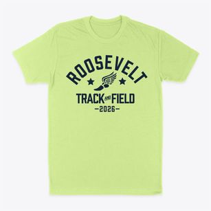 Roosevelt Elementary School Track and Field Classic Dad T-Shirt