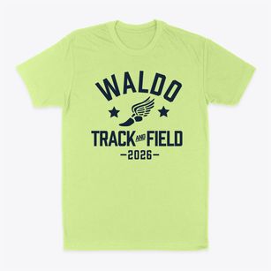 Waldo Elementary School Track and Field Classic Dad T-Shirt