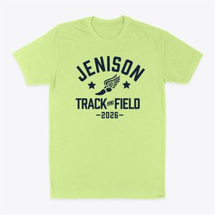 Jenison Christian Lower School Track and Field Classic Dad T-Shirt