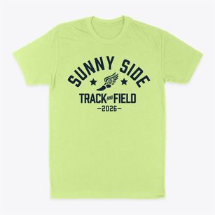 Sunny Side Elementary School Track and Field Classic Dad T-Shirt