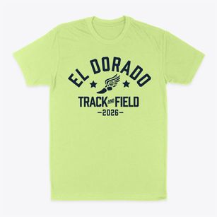 El Dorado High School Track and Field Classic Dad T-Shirt