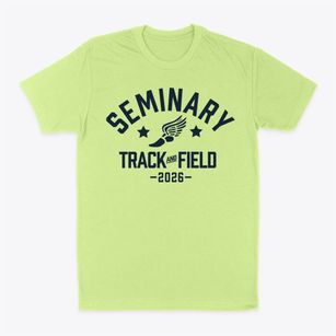 Seminary Attendance Center Track and Field Classic Dad T-Shirt
