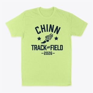 Chinn Elementary School Track and Field Classic Dad T-Shirt