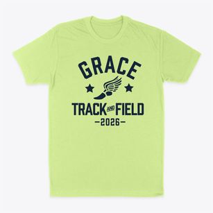 Grace Lutheran School Track and Field Classic Dad T-Shirt
