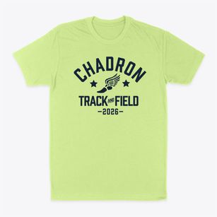 Chadron High School Track and Field Classic Dad T-Shirt