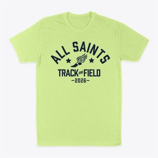 All Saints Catholic School Track and Field Classic Dad T-Shirt