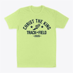 Christ The King Parish Track and Field Classic Dad T-Shirt