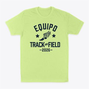 Equipo Academy Track and Field Classic Dad T-Shirt