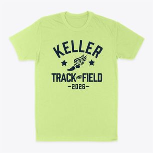 Keller Middle School Track and Field Classic Dad T-Shirt