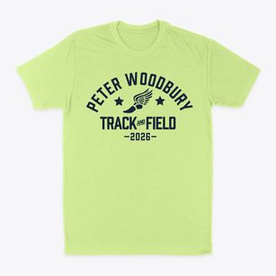 Peter Woodbury Primary School Track and Field Classic Dad T-Shirt