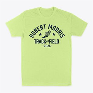 Robert Morris Elementary School Track and Field Classic Dad T-Shirt