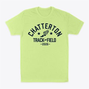 Chatterton Elementary School Track and Field Classic Dad T-Shirt