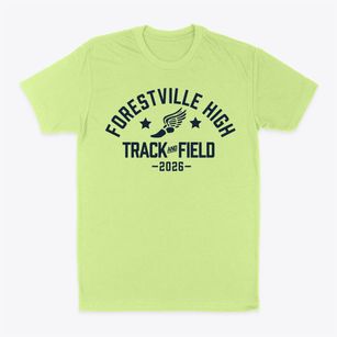 Forestville High Track and Field Classic Dad T-Shirt
