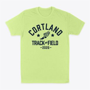 Cortland Junior Senior High School Track and Field Classic Dad T-Shirt