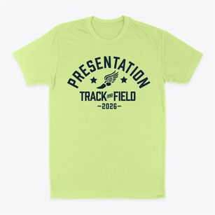 Presentation Blessed Virgin Mary School Track and Field Classic Dad T-Shirt