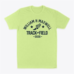 William H Maxwell Vocational High School Track and Field Classic Dad T-Shirt
