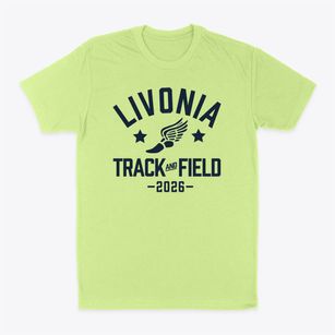Livonia Primary School Track and Field Classic Dad T-Shirt