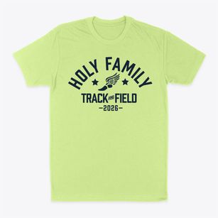 Holy Family School Track and Field Classic Dad T-Shirt