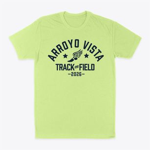 Arroyo Vista Elementary School Track and Field Classic Dad T-Shirt
