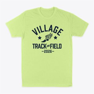 Village Elementary School Track and Field Classic Dad T-Shirt