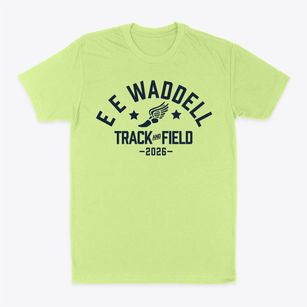E E Waddell High School Track and Field Classic Dad T-Shirt